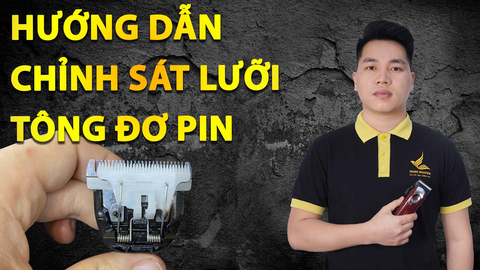 Video huong dan chinh sat luoi tong do pin, giup chan vien net