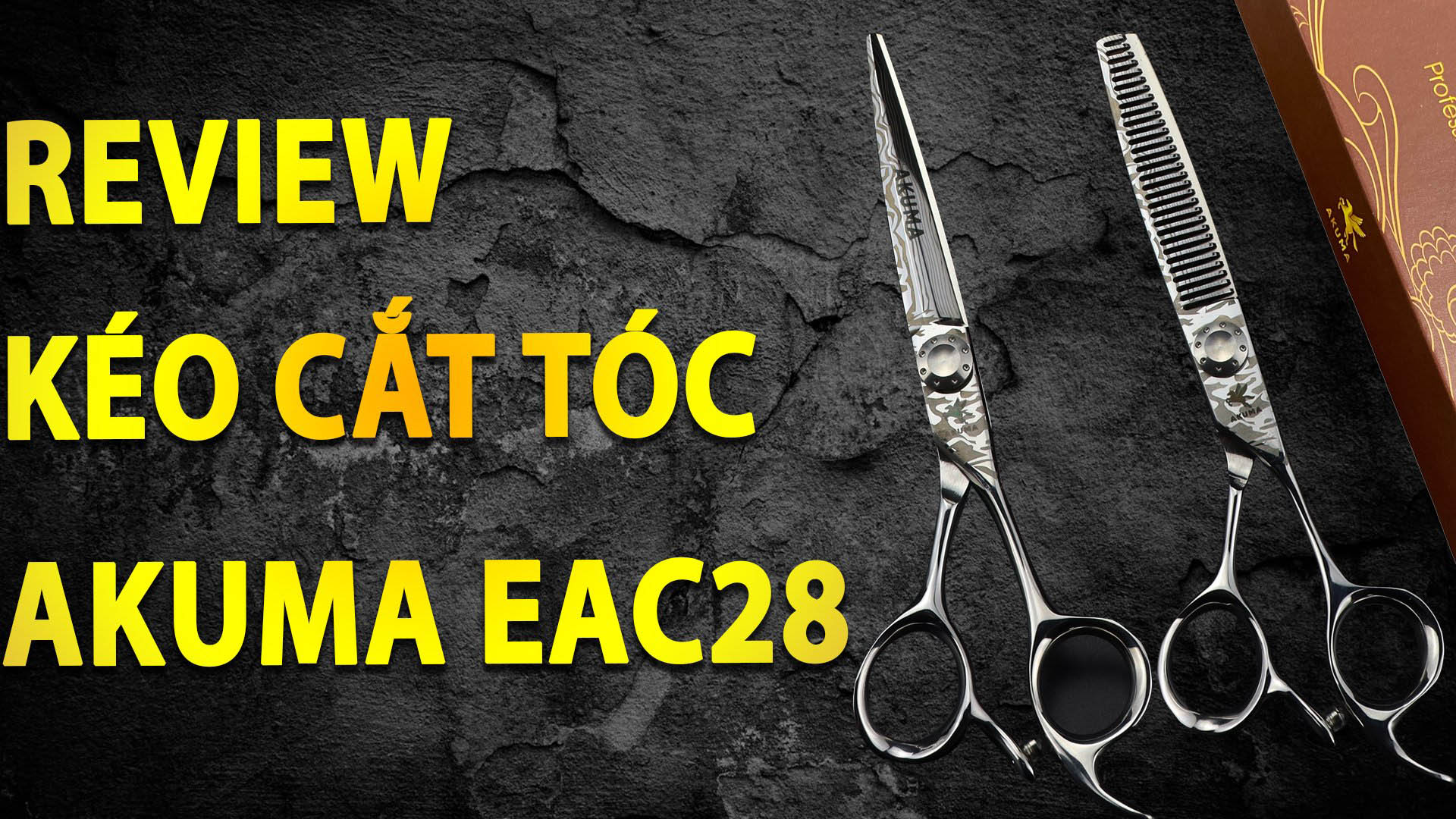 review bo keo cat toc cao cap akuma eac28 lever 2