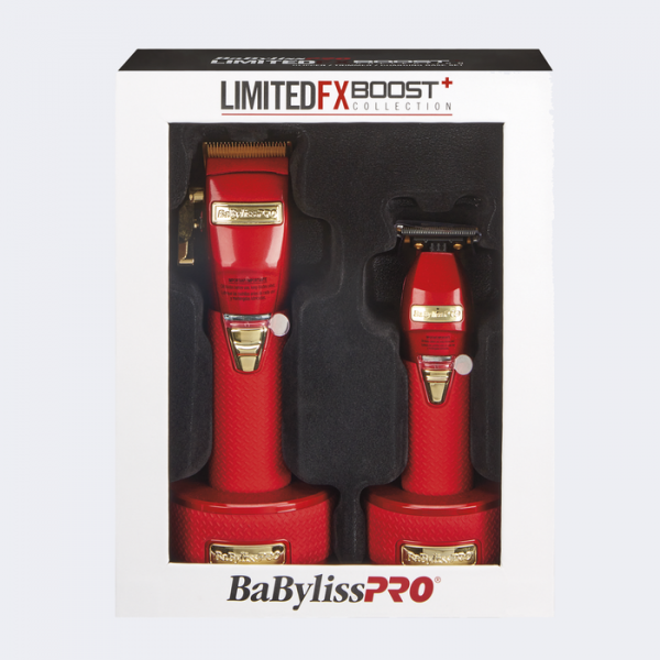 combo babyliss pro red fx boost+