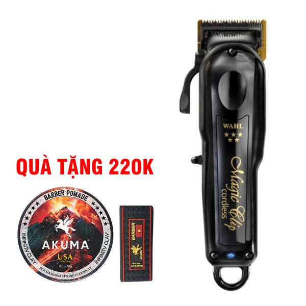 tong do wahl magic clip cordless black - noi dia usa