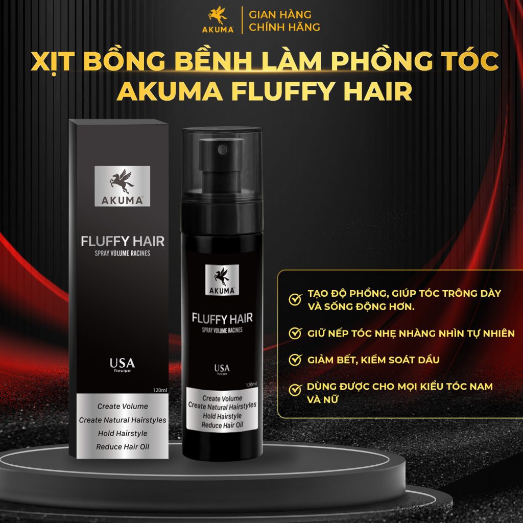 Bạn có thể sử dụng sản phẩm xịt bồng bềnh để hỗ trợ tóc phồng tốt hơn