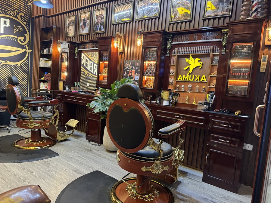 Barbershop Tuấn Kọt x AKUMA mới khai trương