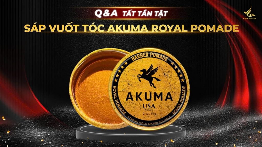 Sáp vuốt tóc AKUMA Royal Pomade
