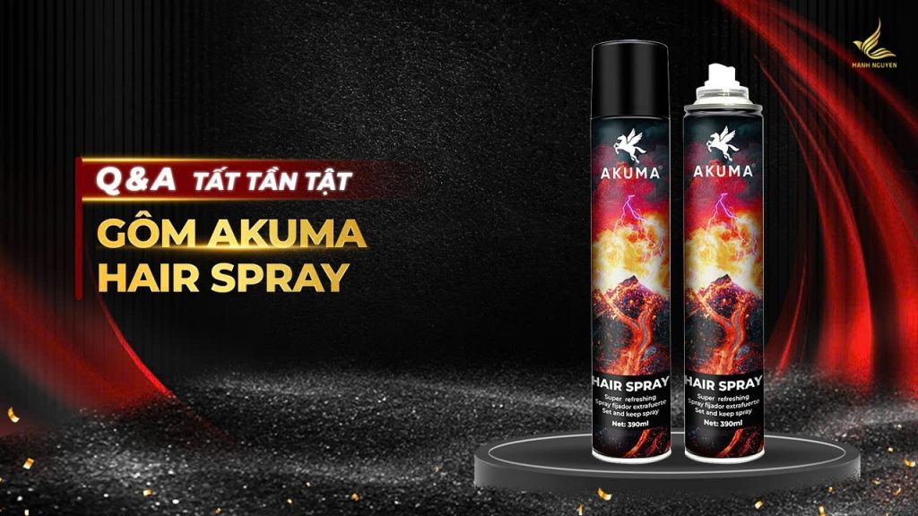 Gôm xịt tóc AKUMA Hair Spray