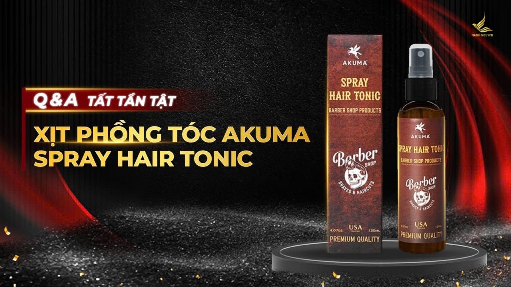 Xịt phồng tóc AKUMA Spray Hair Tonic