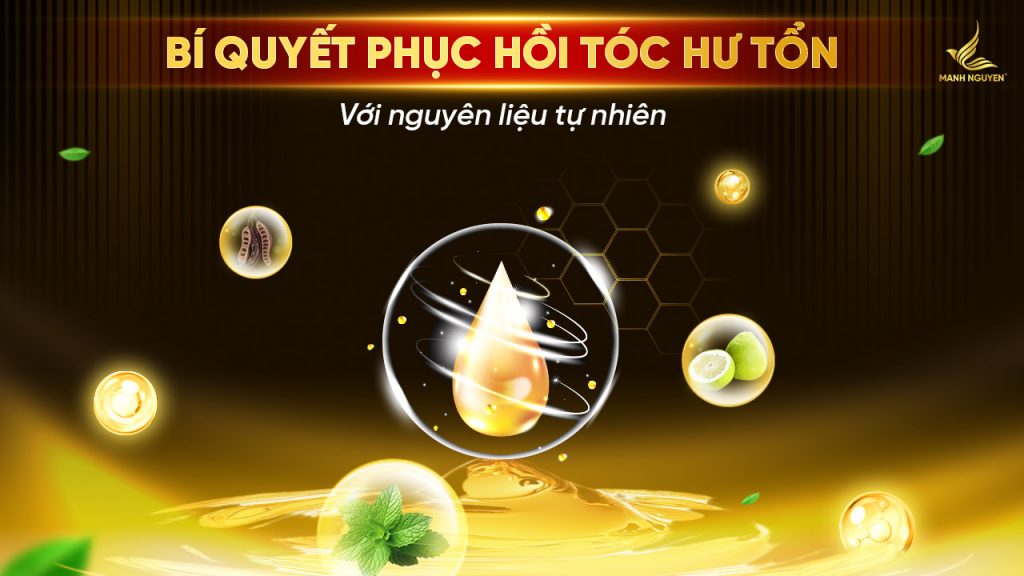 Bí quyết phục hồi tóc hư tổn với nguyên liệu tự nhiên