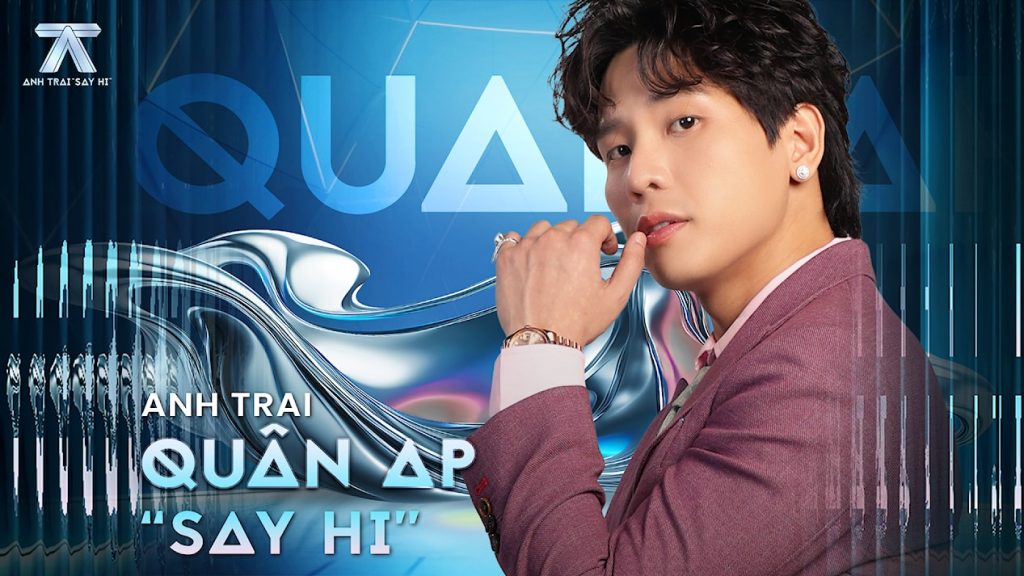 Anh trai say hi Quân AP gây ấn tượng với kiểu tóc xoăn nhẹ