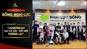 AKUMA đồng hành cùng Nghị Lực Sống trong Livestream “Tạo cơ hội – Kết nối tương lai”