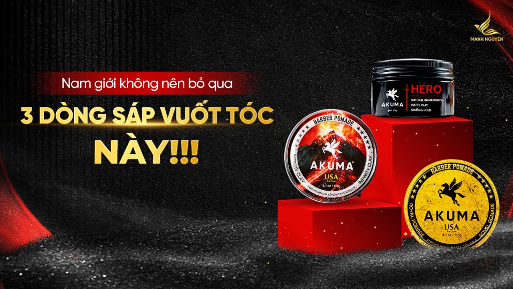 Nam giới không nên bỏ qua 3 dòng sáp vuốt tóc hot nhất này!