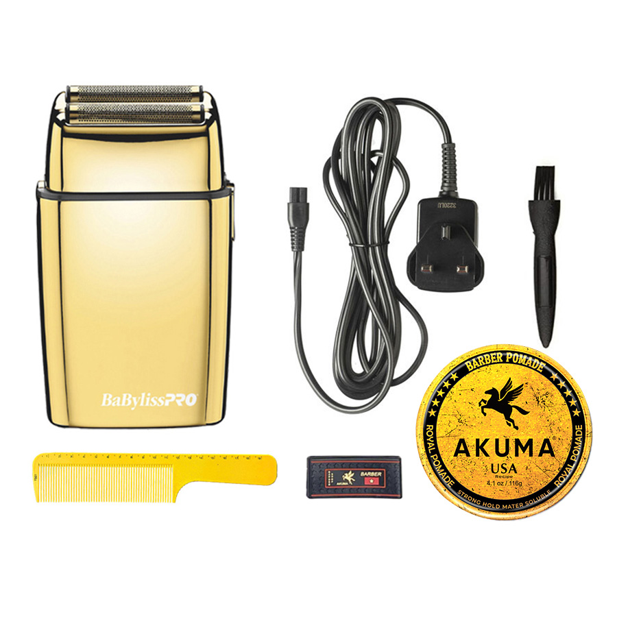 Cạo khô BaByliss Pro FOILFX02 Gold Black