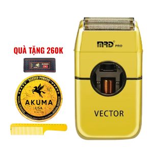 Cạo khô từ tính MRD Vector ZB-999 – Màu vàng