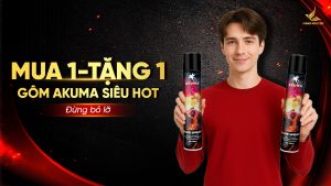 Mua 1 được 2 gôm AKUMA Hair Spray