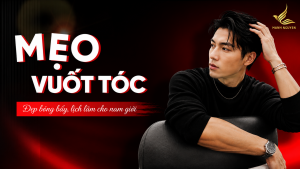 Mẹo vuốt tóc bóng bẩy cho nam giới
